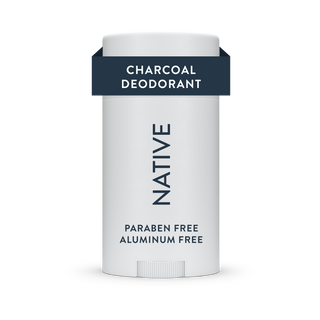 Native Charcoal deodorant, aluminum-free and paraben-free, 2.65 oz stick